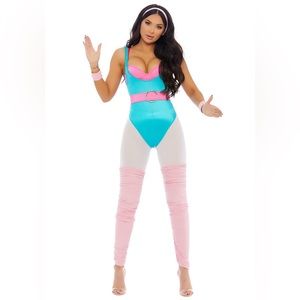 Workout Barbie Costume - So Plastic! Sexy Doll Character Costume